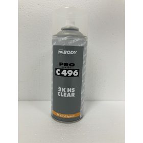 BODY 496 2K HS CLEAR 400ML LAKK AER.