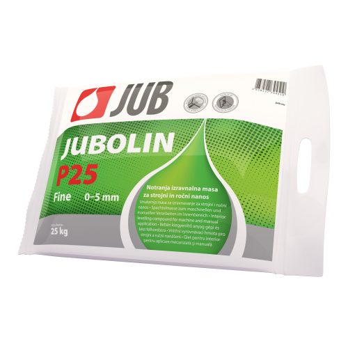 JUBOLIN P25 Fine (zsákos) 25 kg Előrekevert beltéri gépi glett