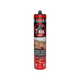 Soudal T-Rex Piros Szereloragaszto 380G Azonnali / Feher