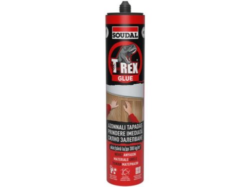 SOUDAL T-REX PIROS SZERELORAGASZTO 380G AZONNALI / FEHER