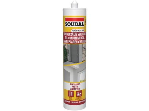 SOUDAL UNIV.SZILIKON FEHER 310ML 103234