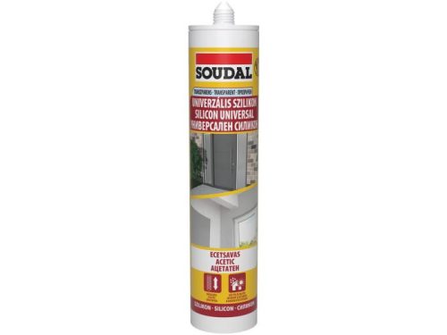 SOUDAL UNIV.SZILIKON SZINTELEN 310ML 103230