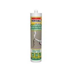 Soudal Akril Vakolatjav. Feher 300Ml Strukturalt