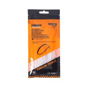 Finder Kabelkotegelo 2,5X100 194309 Feher / 100Db