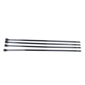 Finder Kabelkotegelo 7,6X400 194308 Fekete / 100Db