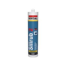SOUDAL SILIRUB 2/S FEHER 310ML 101989
