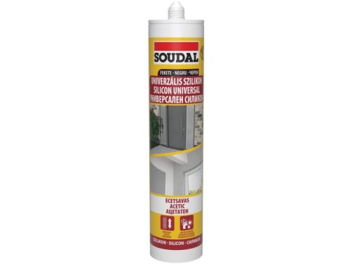 SOUDAL UNIV.SZILIKON FEKETE 280ML 103414