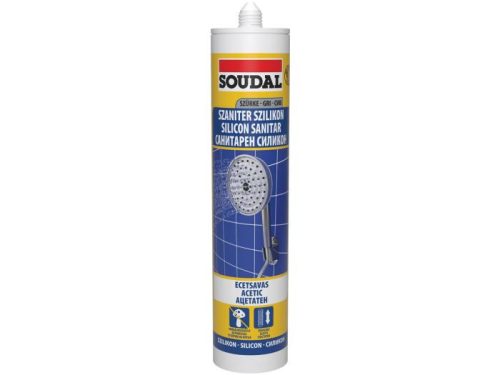 SOUDAL SZANITER SZILIKON SZURKE 310ML 104495