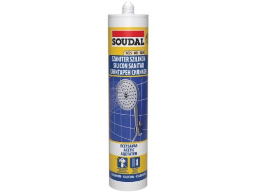 SOUDAL SZANITER SZILIKON BEIGE 280ML 106481