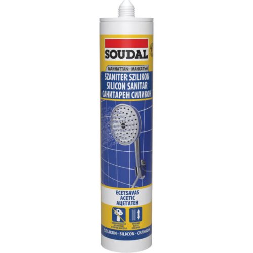 SOUDAL SZANITER SZILIKON MANHAT. 310ML 110586