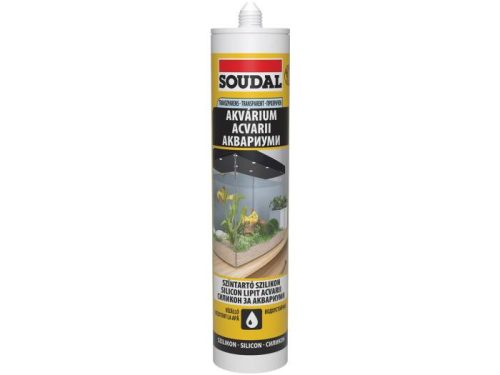 SOUDAL AKVARIUM SZILIKON SZINTELEN 310ML 102543