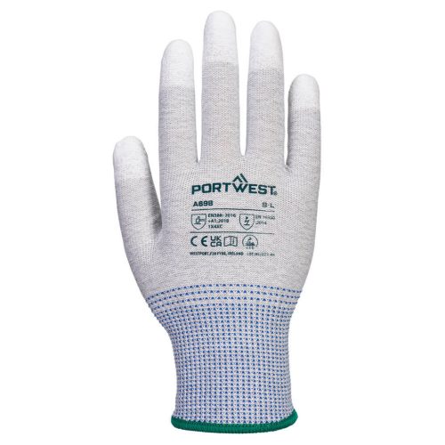 A698G6RXL Portwest MR13 ESD PU Fingertip (12 pár)