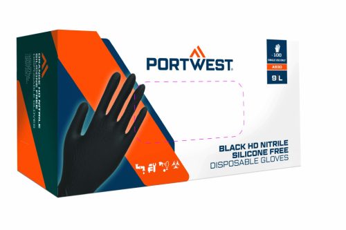A930BKRL Portwest Orange HD egyszerhasználatos kesztyű (100 db)