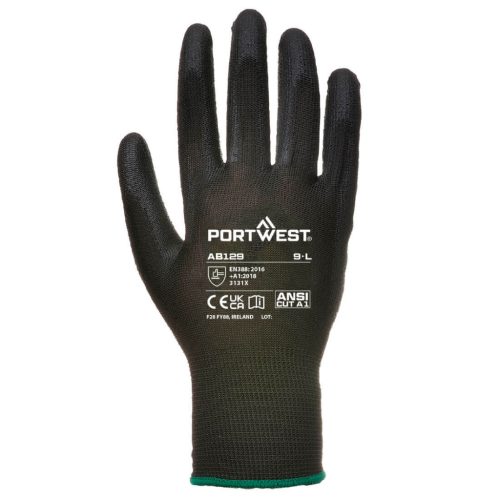 AB129K8RL Portwest PU tenyérmártott kesztyű (288 pár)