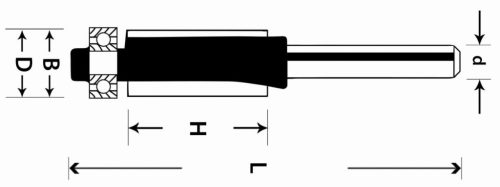 Hm Élszintmaró 12,7 Mm