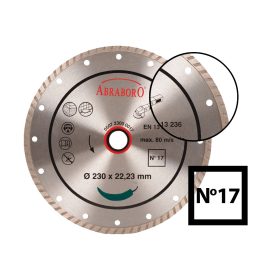Gyémánttárcsa Turbo 115X2,2X22,23 (No.17