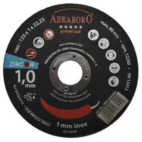 Chili Inox Zircon Vagokorong 125X1Mm