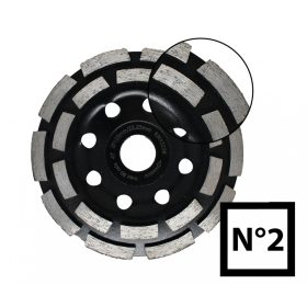 Abraboro Gyemant Betoncsiszolo 125X22Mm