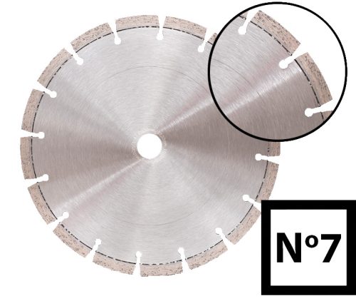 GYÉMÁNTTÁRCSA UNI 400x3,2x25,4 (NO.7)