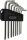 TORX L KULCS KÉSZLET 8db TX 9/10/15/20/2