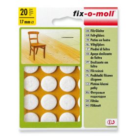 CSÚSZTATÓ FILC FEHÉR 17 MM