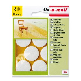 CSÚSZTATÓ FILC FEHÉR 28 MM