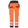 DX454OBR28 Portwest DX4 Hi-Vis lengőzsebes nadrág