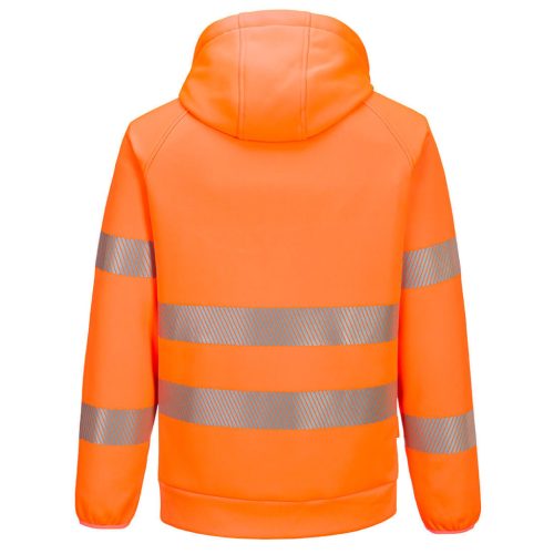 DX483OBR4XL Portwest DX4 Hi-Vis kapucnis pulóver