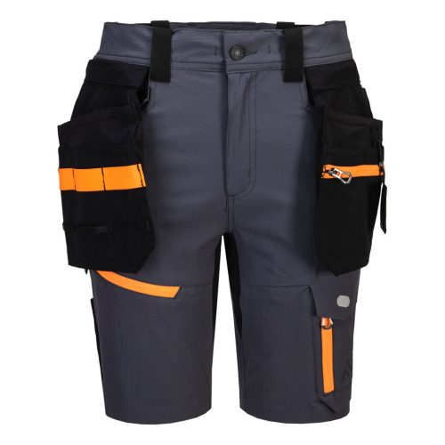 EV444MGR28 Portwest EV4 holster rövidnadrág (levehető holster zsebbel)