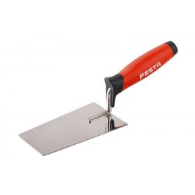 FESTA KOMUVESKANAL 120MM ROZSDAMENTES L31232 GUMI NYELLEL