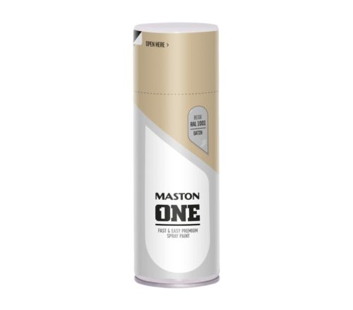 Spraypaint ONE - Satin Beige RAL1001 400 Maston ONE selyemfény bézs RAL 1001