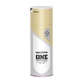   Spraypaint One - Satin Ivory Ral1014 400 Maston One Selyemfény Elefántcsont Fehér
