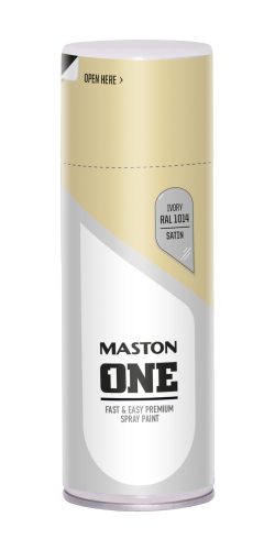 Spraypaint ONE - Satin Ivory RAL1014 400 Maston ONE selyemfény elefántcsont fehér