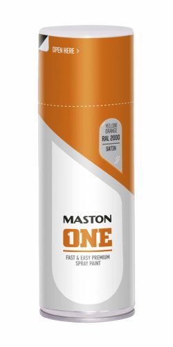 Spraypaint ONE - Satin Yellow Orange RAL Maston ONE selyemfény narancssárga   RAL