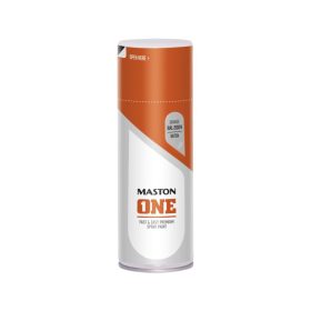   Spraypaint One - Satin Orange Ral2004 40 Maston One Selyemfény Tiszta Narancssárg