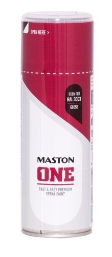 Maston ONE fényes rubinvörös RAL 3003