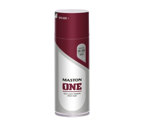 Spraypaint ONE - Satin Ruby Red RAL3003 Maston ONE selyemfény rubinvörös RAL 300