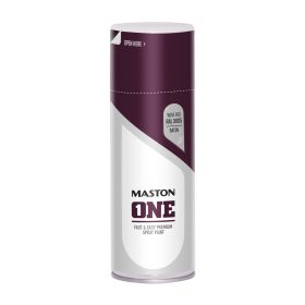   Spraypaint One - Satin Wine Red Ral3005 Maston One Selyemfény Borpiros Ral 3005