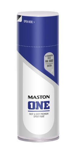 Spraypaint ONE - Satin Ultramarine Blue Maston ONE selyemfény ultramarinkék RAL