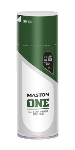 Spraypaint ONE - Matt Leaf Green RAL6002 Maston ONE matt levélzöld RAL 6002