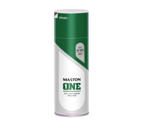 Spraypaint ONE - Satin Green RAL6029 400 Maston ONE selyemfény zöld RAL 6029