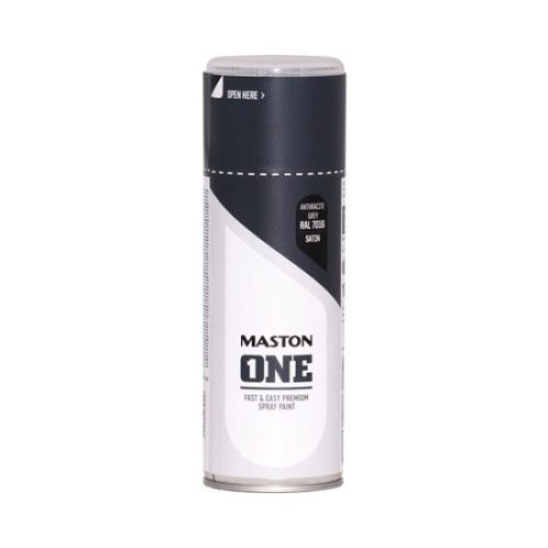 Spraypaint ONE  Satin  Grey RAL 7016 Maston ONE selyemfény antracitszürke RAL