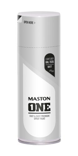 Spraypaint ONE - Matt Light Grey RAL7035 Maston ONE matt világosszürke RAL 7035