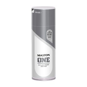   Spraypaint One - Satin Grey Aluminium Ra Maston One Selyemfény Alumíniumszürke Ra