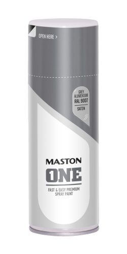 Spraypaint ONE - Satin Grey Aluminium RA Maston ONE selyemfény alumíniumszürke RA