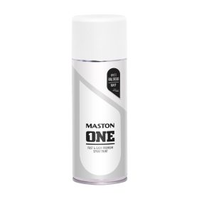   Spraypaint One - Matt White Ral9010 400M Maston One Matt Fehér Ral 9010