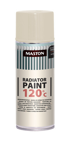 Spraypaint Radiator Magnolia Gloss 400ml Radiátor festék magnólia fényes 400 ml