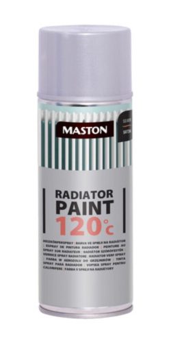 Spraypaint Radiator Silver Satin 400ml Radiátor festék ezüst selyem fényű 400 m