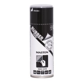 Spray Rubbercomp Black Matt 400Ml Rubber Fekete Matt