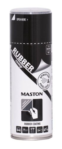 Spray RUBBERcomp Black matt 400ml RUBBER fekete matt